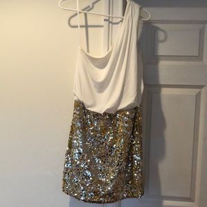 Way In One-Shoulder Party Dress
